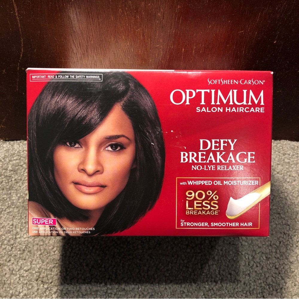 Softsheen Carson Optimum Defy Breakage No-Lye Relaxer, SUPER, 1 Application